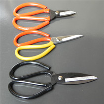 Stainless steel strong scissors industrial scissors household scissors big head scissors short head scissors tin scissors multifunctional scissors factory
