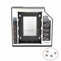 12.7mm SATA 2nd SSD HDD Drive Caddy for DVD-ROM CD Bay Z17 D