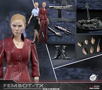 Soldiers Eight-foot Poptoys 1 6 EX06 T-X female robot with head sculpting body