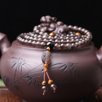 Genus Dragon genus Snake Puxian Bodhisattva Bracelet Black Dazzling Stone Ben Buddha Pearl Hand Chain Xuan Lingling Fünchen Jiujiu Transfer Chen Xu