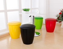 Storage stool round stool dining chair changing shoes dressing stool fashion creative office home chair storage
