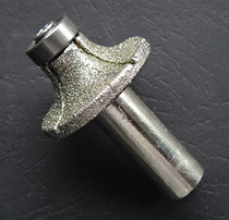 Diamond grinding head grinding rod round angle knife marble trimming special 46-mesh rough diamond grinding head durable