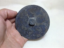 The Ming Dynasty unearthed Huzhou mirror bronze mirror one side open door to protect the old