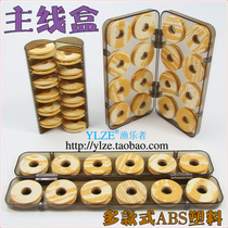 Main Line Box Round 12 Shaft 16 Shaft Transparent Fishing Line Box Special Fishing Line Box Fish Line Accessories Box