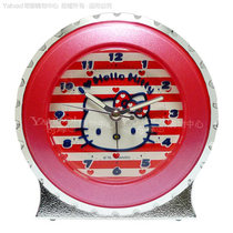 Hello Kitty peach gas loving super silent greed sleeping alarm clock JM-E649KT-A
