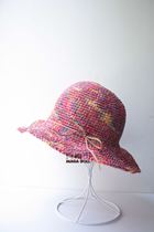 Margado original design handmade crochet British imported Rafi straw hat Seaside holiday cool hat