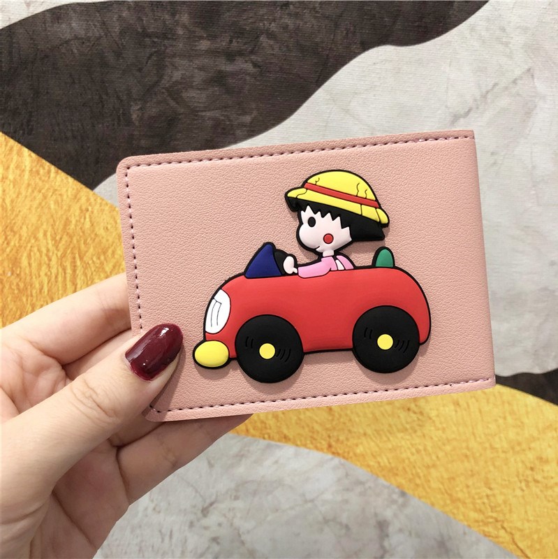 Motor vehicle driving license drivers license leather case personality creative cartoon cute drivers license cover certificate card x clip