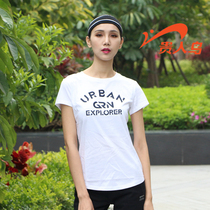 Noble bird women 2018 spring new breathable slim Student round neck short sleeve T-shirt female 0181054