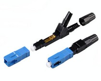 Telecom-grade FTTH embedded SC cold sub-fiber cold joint leather cable fiber quick connector
