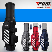 New year golf multi-function hard case ball cap aviation bag with pulley telescopic ball bag QB041