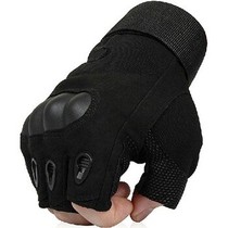  Sharp soul half-finger gloves Outdoor non-slip boxing half-finger gloves Mens Black Hawk tactical gloves thin section