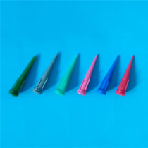 Full plastic needle dispensing needle TT oblique needle pointed needle type color dispensing needle point silicone needle