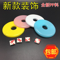 TV wall hole through the wire pipe floor heating wall hole decorative cover cover cover air conditioning drain pipe bathroom air conditioning