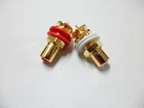 Original American CMC 816 u oxygen-free copper plated 24K gold RCA socket in large quantities in stock