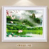 Push-pull meter box decorative painting hanging painting r air support air switch shielding painting new house decoration beautification room