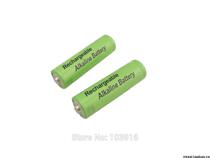 2 rechargeable batteries Alkaline AA No 5 rechargeable battery 2000mAh