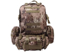 Multifunctional outdoor combination backpack field mountaineering travel bag tactical backpack Python camouflage tactical backpack