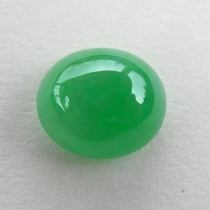 (Huaxing Jade) Myanmar natural A cargo jade apple green egg surface bare stone inlay Jieyang supply 180323