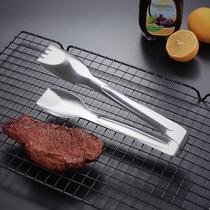 Stainless steel pancake fried egg teppanyaki shovel fork one food clip frying steak special clip kitchenware clip