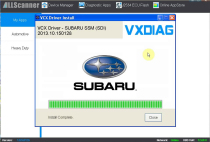 VXDIAG VCX-PLUS 2018 4诊断软件包 for  SUBARU SSM-III斯巴鲁