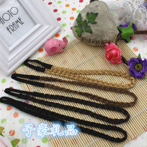 Bohemian hair with hair accessories Hemp Flowers Braids South Korea Retro Head Ornament Seaside Beach Accessories Full Of Flowers