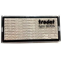 Zhuoda movable type plate 6004 spelling board Zhuoda seal movable type plate spelling board