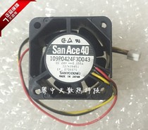 Original SANYO SANYO 109P0424F3D043 24V 0 055A 4CM 4028 3-wire fan