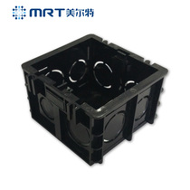 Merrite switch socket bottom case concealed box switch bottom case 86 dark case pc fireproof flame retardant dark case 86 type universal