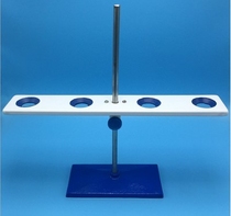 Iron Funnel Shelf 4 Holes Iron Spray Plastic Four Holes Funnel Shelf Glass Funnel Fixed Shelf Quality Outlet Type