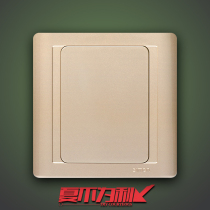 Simon Simon switch socket 55 series champagne gold 86 type blank cover whiteboard cover N51000-56