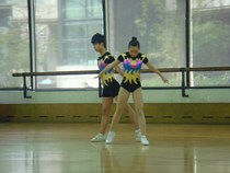 Competitive gymnastics uniform cheerleading suit aerobics suit