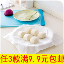 Kitchen utensils Pure cotton yarn steamed cage cloth non-stick steamed dumpling cloth steamer gauze breathable cage cloth steamed buns Steamed buns Steamed buns mat