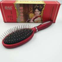 Health care magnetized comb massage comb comb magnetic therapy health massage comb airbag magnetic steel tooth anti-static red comb