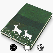 Wood & Stone Original Creative Hand Drawing Illustrator Creative Notepad Diary of the Sketch Sketch Speed Writing Blank Portable Drawing Ben