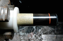 ★Imported from the United States★Spot black buffalo horn first horn black ivory first billiard cue first foot