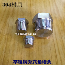 Stainless steel 304 Outer hexagonal choke plug