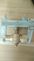 Shenjiangling gas storage tank pressure gauge joint rotary plug valve