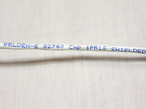 BELDEN 82760 double core stranded aluminum foil shielded tinned TC copper wire audio signal line Low impedance audio line