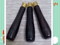 Handmade leather tools Wooden handle Purple sandalwood ebony hemming device Crimping device Groove device Leather cutter with round wooden handle