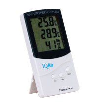 Indoor and outdoor electronic thermometer and hygrometer memory aquarium thermometer household with probe