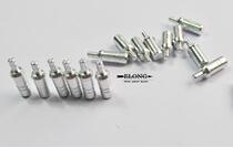 Aluminum Arrow anti-tail nail bow and arrow accessories DIY accessories have 6 2 tail nails and 4 2 tail nails carbon arrow Rod aluminum arrow Rod