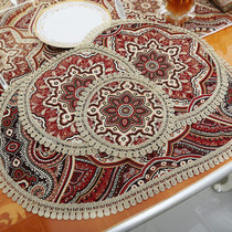 Table Mat Cloth Insulation Table Mat Dining Mat Cloth Art Retro Style Dining Cloth Cushion Eu Style American Machine Wash Table Cloth