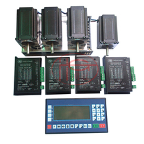 Four-axis control system programmable controller 57-93 motor driver power supply combination