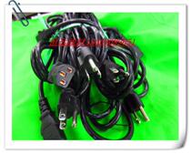 US standard power cord 3*0 75 square 1 5m American with plug two US conventional connection three lines