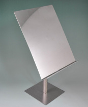 Clothing display props shirt rack High-grade stainless steel shirt rack Mens shop mens shirt display rack