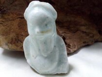 Ming Dynasty White glaze figure residual statue Ancient porcelain piece Old porcelain Antique Antique collection Genuine old object porcelain pot porcelain stove