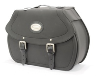 Belgium Longride Vintage Side Bag Kawasaki Vulcan 650 Harley Honda Suzuki Triumph Universal