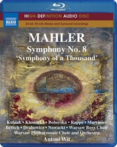 High Sound Blu-ray CD Mahler Eighth Thousand People Symphony BD-Pure Audio