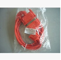 Red Mitsubishi FX and A Series PLC Programming Cable Data Download Line SC-09 rs232 serial port 2 m