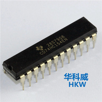 Multiplexed decoding logic chip CD74HC154E straight insert narrow body